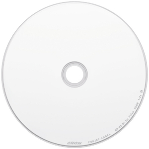 ビクター 録画用BD-RE DL 50GB 1-2倍速 インクジェットプリンター対応 6枚入り ホワイト VBE260NP6J4-イメージ2