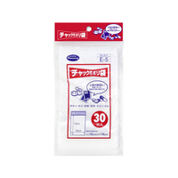 ニッコー チャック付きポリ袋 0.04×100×140mm 30枚 FC07436-E-5