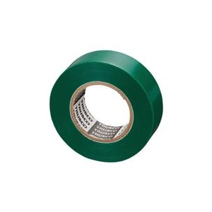 トラスコ中山 TRUSCO　脱鉛タイプビニールテープ　19mmX10m　10巻入り　グリーン GJ-2110GN-イメージ1