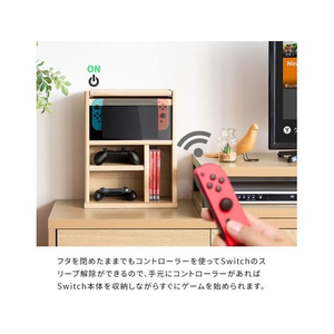 宮武製作所 ゲーム機ラック REGABO ブラウン FC937TB-GRK-005-イメージ8