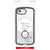 エレコム iPhone17e/16e用 TOUGH SLIM LITE ケース フレームカラー リング付 ブラック PM-A25STSLFCRBK-イメージ1