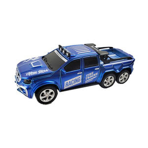 ハピネット ミニカーR/C 6ホイールブルー ﾐﾆｶ-RC6ﾎｲ-ﾙﾌﾞﾙ--イメージ1