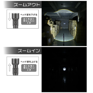 オーム電機 GLEDライト 単3電池式 250ルーメン LHA-P25A5-イメージ3