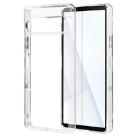 ラスタバナナ Xperia 10 VII用ハイブリッドケース TPU×PC クリア 9234XP107HPCL