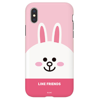 LINE FRIENDS iPhone XS/X用ケース フェイス コニー KCL-DCF001