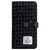 SLG Design iPhone XR用ケース Harris Tweed Diary ブラック SD13714I61-イメージ1