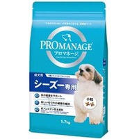 マースジャパンリミテッド プロマネージ　成犬用　シーズー専用　1．7kg ﾌﾟﾛﾏﾈ-ｼﾞｾｲｹﾝｼ-ｽﾞ-17KG