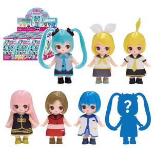 おかいものチコちゃん　リカちゃん　タカラ　新品/未使用 タカラトミー ECｾﾝﾖｳﾌﾟﾁﾘｶﾊﾂﾈﾐｸｺﾚｸｼﾖﾝBOX リカちゃん ぷちリカちゃん