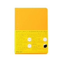 ニトムズ 1／2イヤーノートA6イエロー FC689KS-1460499