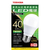 東芝 LED電球 E26口金 全光束485lm(4．4W一般電球 全方向タイプ) 昼白色相当 LDA4N-G/40V1-イメージ1