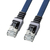 サンワサプライ カテゴリ6AメッシュフラットLANケーブル 1m ブルー KB-FL6AME-01BL-イメージ1