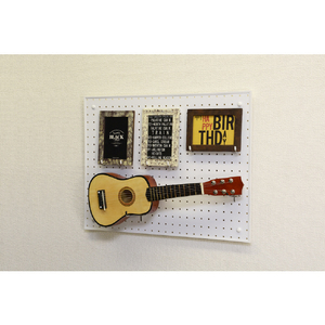 光 パンチングボード フレーム付 白 ６１０Ｘ４５５Ｘ６．５ｍｍ 光 パンチングボード パンチングボード PGBD406-2-イメージ3