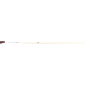 トラスコ中山 TRUSCO 塗装用平筆 5本組 天然馬毛 2号 2号165mm3mm馬毛 FC724JJ-8188075-イメージ1