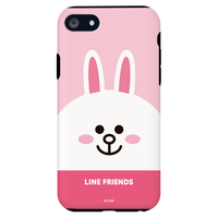 LINE FRIENDS iPhone SE(第3世代)/SE(第2世代)/8/7用ケース フェイス コニー KCL-DCF002