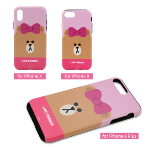 LINE FRIENDS iPhone SE(第3世代)/SE(第2世代)/8/7用ケース フェイス コニー KCL-DCF002-イメージ11