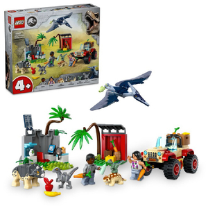 レゴジャパン LEGO ジュラシック・ワールド 76963 赤ちゃん恐竜のレスキューセンター 76963ｱｶﾁﾔﾝｷﾖｳﾘﾕｳﾉﾚｽｷﾕ-C-イメージ1