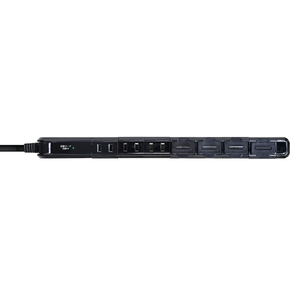 エルパ 耐雷スリム回転タップ(7個口・2m) ブラック WBS-SL702SB(BK)-イメージ7