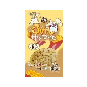 ペッツルート 小粒なごほうび ふかしサツマイモ 80g ｺﾂﾌﾞﾅｺﾞﾎｳﾋﾞﾌｶｼｻﾂﾏｲﾓ80G-イメージ1