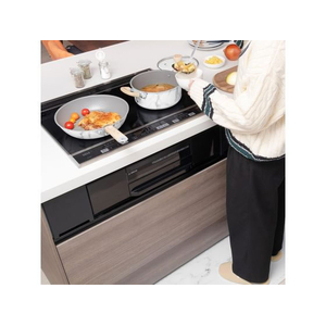 ＬＩＶ ＰＬＵＳ ベストコ フライパン 28cm ガス火専用 大理石柄 FCE239W-NX-103-イメージ2