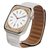 ラスタバナナ Apple Watch Ultra/Series 8/7/6/5/4/3/SE(第2世代)/SE [49/45/44/42mm]用マグネットレザーバンド ホワイト RBAWM7449WH-イメージ1
