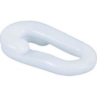 トラスコ中山 プラチェーンジョイント 白 6MM (2個入) ホワイト62140 FC364GA-4887638