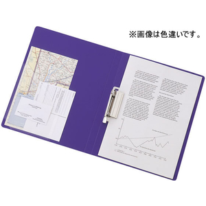 リヒトラブ スーパーパンチレスファイル A4タテ 背幅20mm 桃 10冊 1箱(10冊) F871640-F347U-12-イメージ4
