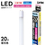 Livtec 20形 直管形LEDランプ グロースタータ式 昼光色 1本入り LW-LT20GT-D-イメージ17