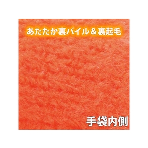 東和コーポレーション 防寒手袋 PowerGrab Thermo 9／L オレンジ／ダークブラウンL21.7ベージュ27 FC569FK-8595258-イメージ5