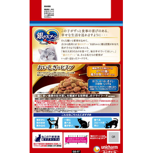 ユニ・チャーム 銀のスプーン 贅沢うまみ仕立て 吐き戻し軽減 まぐろ・かつお・煮干し・白身魚・しらす味 1.1kg FCJ133J-イメージ3