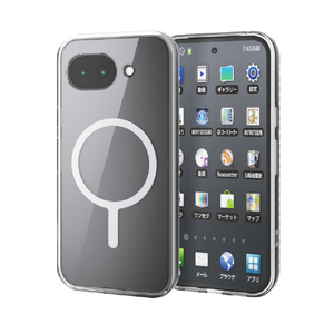 エレコム Google Pixel 10a用ハイブリッドケース 極限 MAGKEEP ホワイト PM-P261MAG02WH-イメージ2