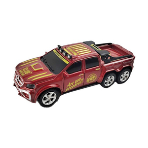 ハピネット ミニカーR/C 6ホイールレッド ﾐﾆｶ-RC6ﾎｲ-ﾙﾚﾂﾄﾞ-イメージ1