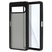 ラスタバナナ Xperia 10 VII用ハイブリッドケース TPU×PC ブラック＊フロストブラック 9235XP107HPFBK