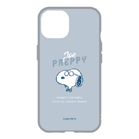 グルマンディーズ iPhone 14/13用耐衝撃ケース IIIIfit ピーナッツ ジョー・プレッピー SNG-701D