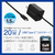 エレコム USB Power Delivery 20W AC充電器(Cケーブル一体型/1．5m) ブラック MPA-ACCP6920BK-イメージ2