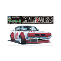 アオシマ AｸﾞﾗﾁﾔﾝﾀｶｹﾝﾒﾘDRHTﾜ-ｸｽ 1/24 ワークスの鷹 No．7