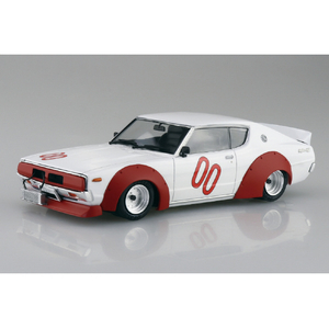 アオシマ 1/24 ワークスの鷹 No．7 ケンメリ2DrHTワークス AｸﾞﾗﾁﾔﾝﾀｶｹﾝﾒﾘDRHTﾜ-ｸｽ-イメージ1