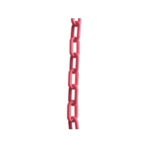トラスコ中山 プラチェーン レッド 6MM×6M FC135GR-8554847-イメージ1