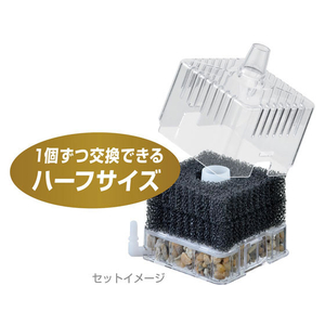 ジェックス ロカボーイS ストロングスポンジ 4個パック FCB4036-イメージ5