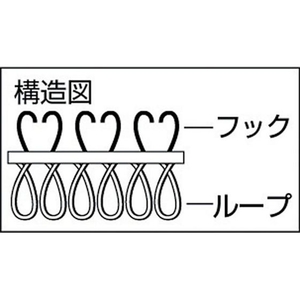 トラスコ中山 マジックバンド[[R下]]結束テープ両面幅20mm長さ5mオレンジ FC838GK-3619664-イメージ3