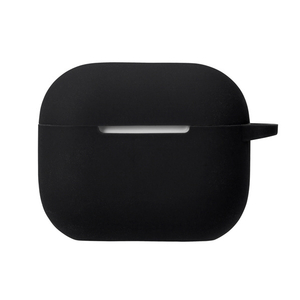 musashino LABEL AirPods(第3世代)用シリコンカバー ブラック CP-AP3C1/B-イメージ1