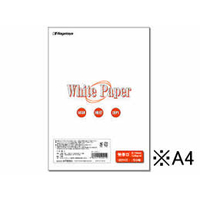 長門屋 ホワイトペーパー A4 特厚口128g／m2 50枚*5冊 F834457-ﾅ-022
