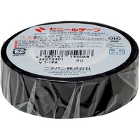 ニチバン ビニールテープ黒19mmX10m 1巻 VT-196 FCD501E-1229993