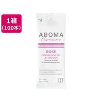FSX 紙おしぼり アロマプレミアム ローズ 100本 FCE694A