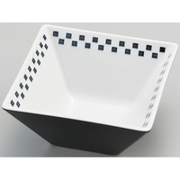 エンテック スクエアボウル10 黒 2TONE FC73095-CH-10B