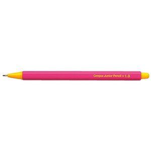 コクヨ キャンパスジュニアペンシル 1.3mm ピンク 1.3mm黒芯ピンク1本 F719422-PS-C101P-1P-イメージ1