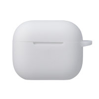 musashino LABEL AirPods(第3世代)用シリコンカバー ホワイト CP-AP3C1/W