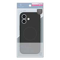 トリニティ ajouter アジュテ iPhone 17用[Coron] MagSafe対応 超精密設計 衝撃吸収シリコンケース ブラック AJ-IP25M2-CR-BK