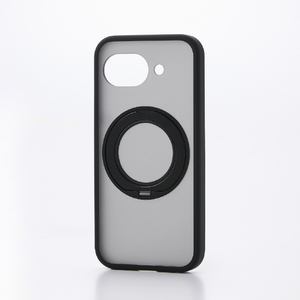 エレコム Google Pixel 10a用ハイブリッドケース 極限 MAGKEEP スタンド マット マットブラック PM-P261MGSTKMBK-イメージ1