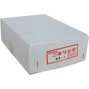 ミツヤ 二重リング NO.1 内径27mm 200本 FC332SJ-NR-1-イメージ2