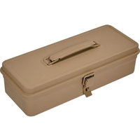 トラスコ中山 TRUSCO/トランク型工具箱 333X137X96.5 ライトサンド T-320LS FCD946B-4017322